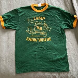 Camp Know Where T Shirt Stranger Things Costume - Size M